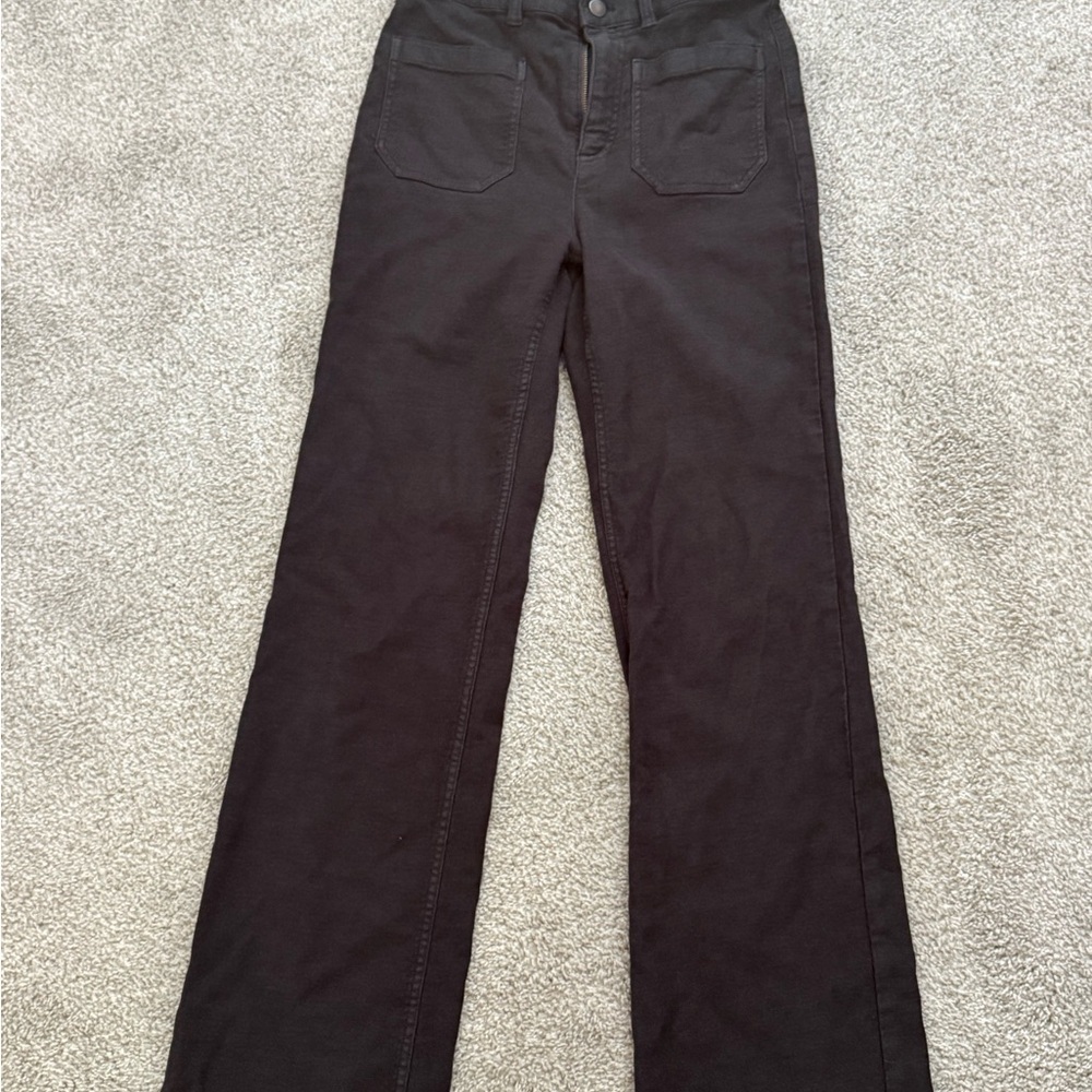 Black Wide-Leg Pants